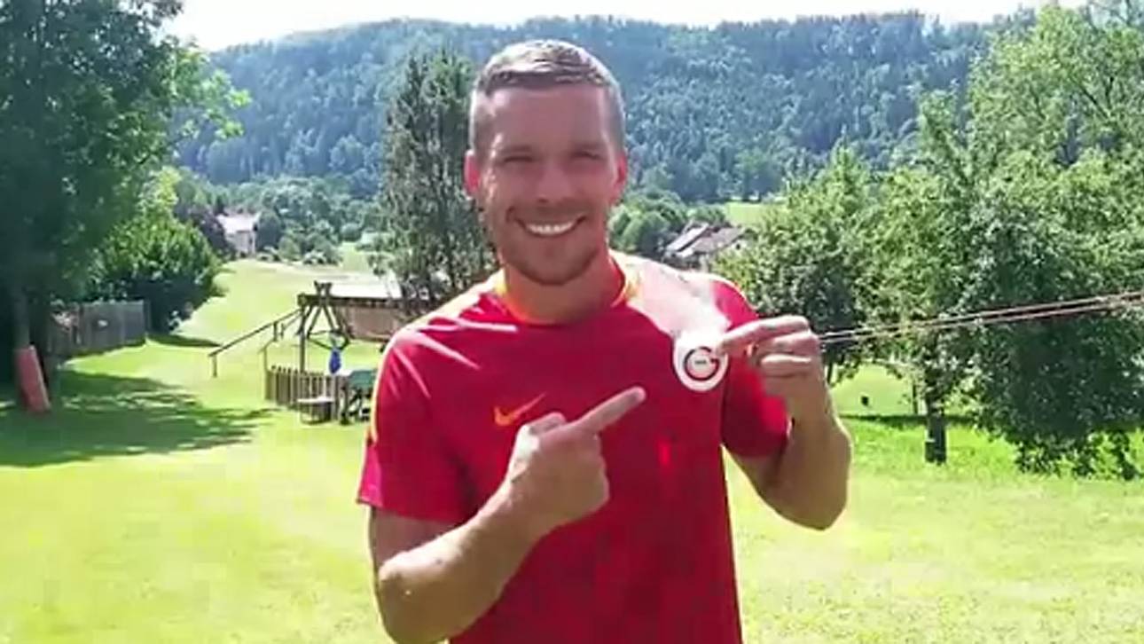 Podolski spricht schon Türkisch