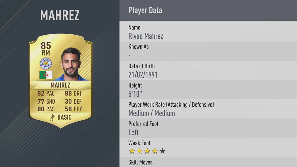 10. Riyad Mahrez  - Leicester City