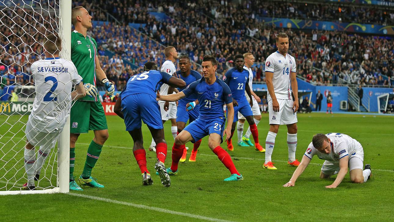 Frankreich zerlegt Islands Helden