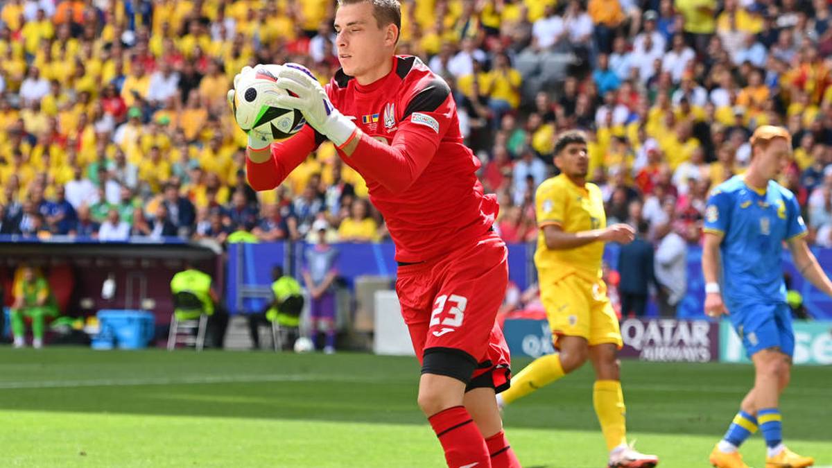 Andriy Lunin verliert seinen Platz im ukrainischen Tor