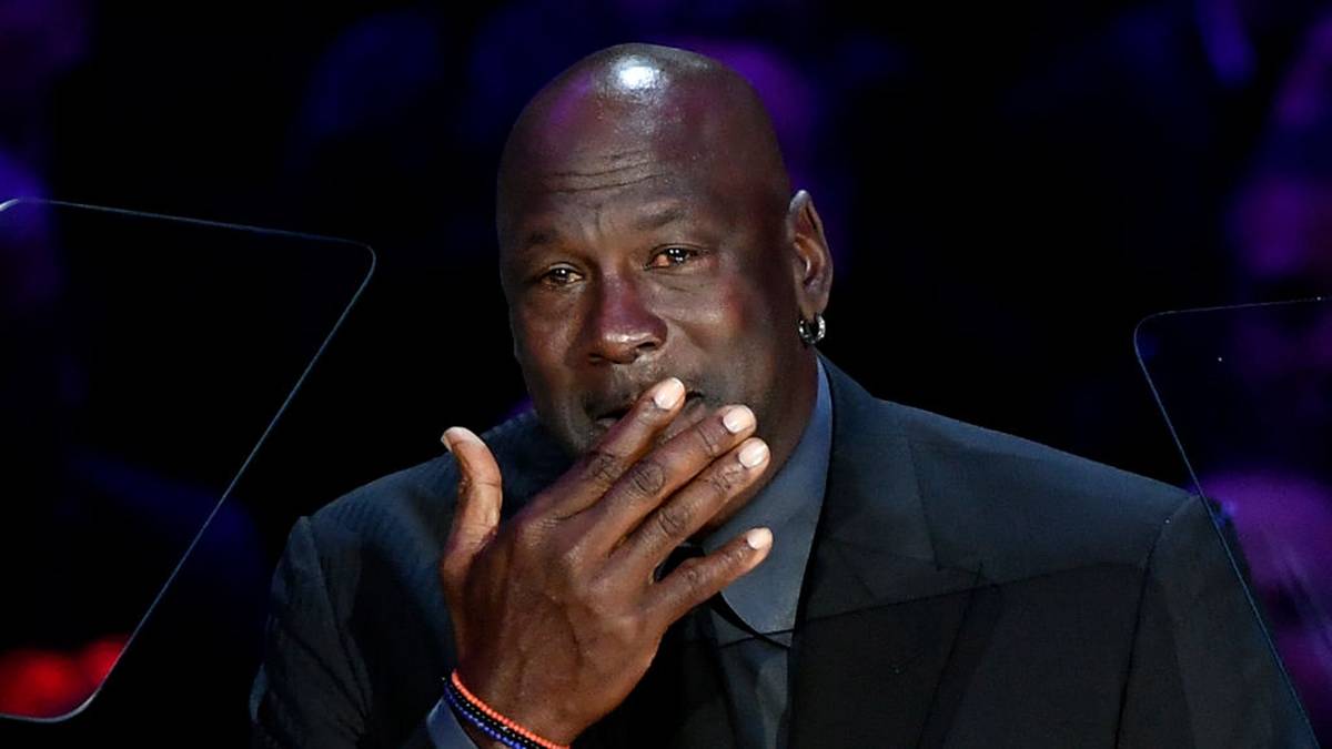 Michael Jordan weinte bei seiner Rede für Kobe Bryant hemmungslos