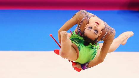 Jana Berezko-Marggrander GAZPROM World Cup Rhythmic Gymnastics 2014 - Day 1