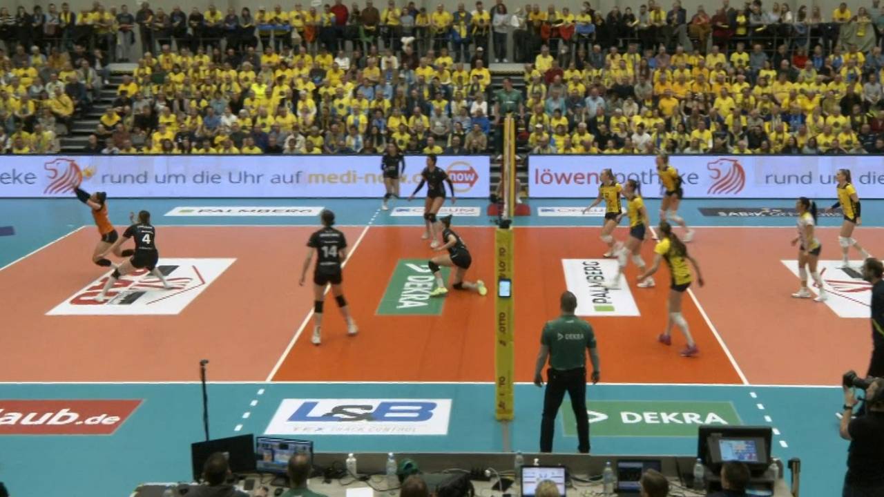 VBL: SSC Palmberg Schwerin gewinnt Viertelfinale gegen Aachen deutlich