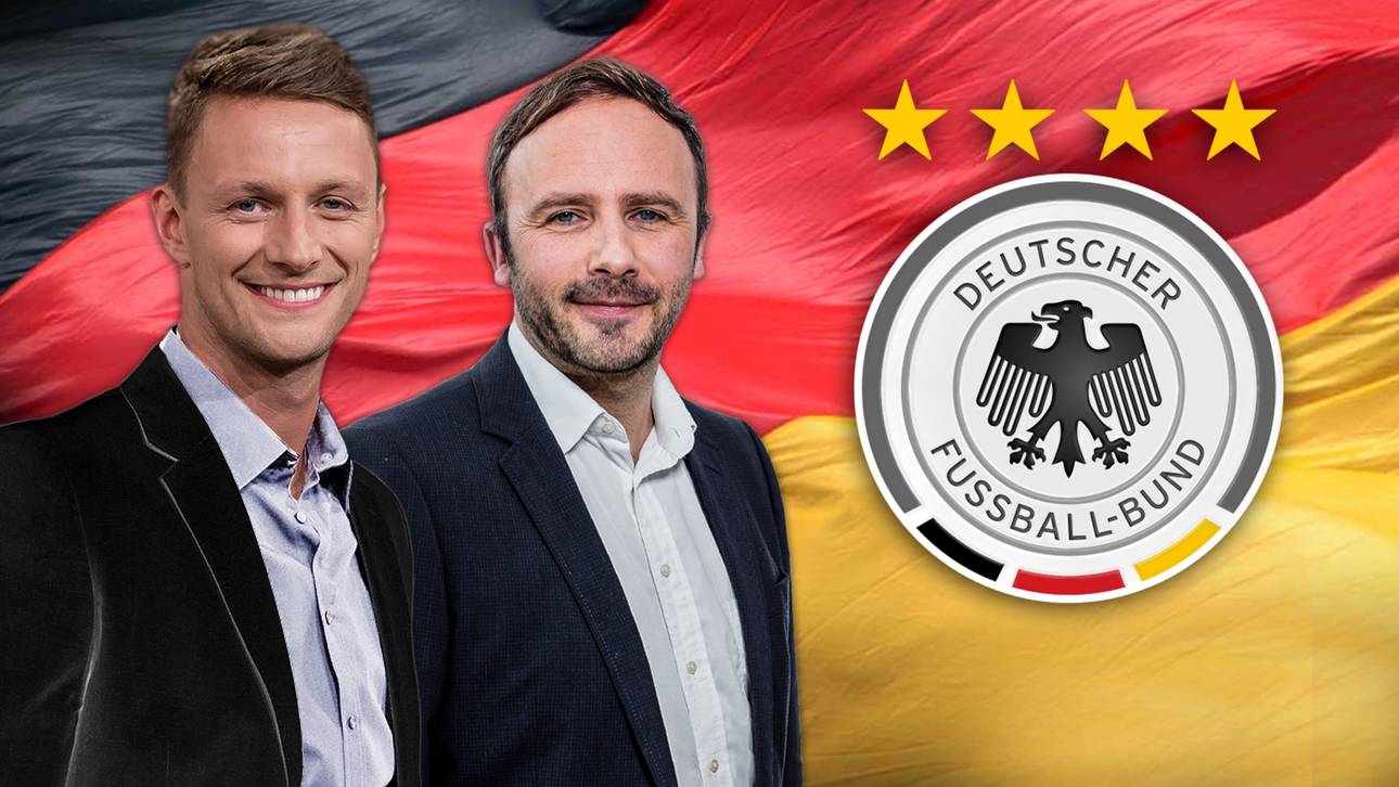 Jochen Stutzky (l.) und Thorsten Mesch berichten bei der EM 2016 für SPORT1 vom deutschen Team