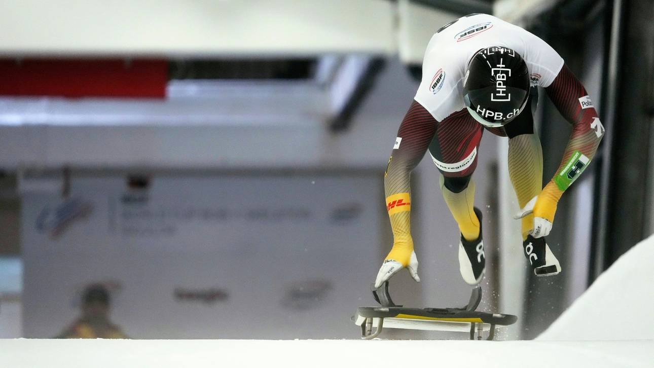 Wintereinbruch in Winterberg: Skeleton-Rennen abgebrochen