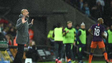 Pep Guardiola steht mit Manchester City im Halbfinale des FA Cups