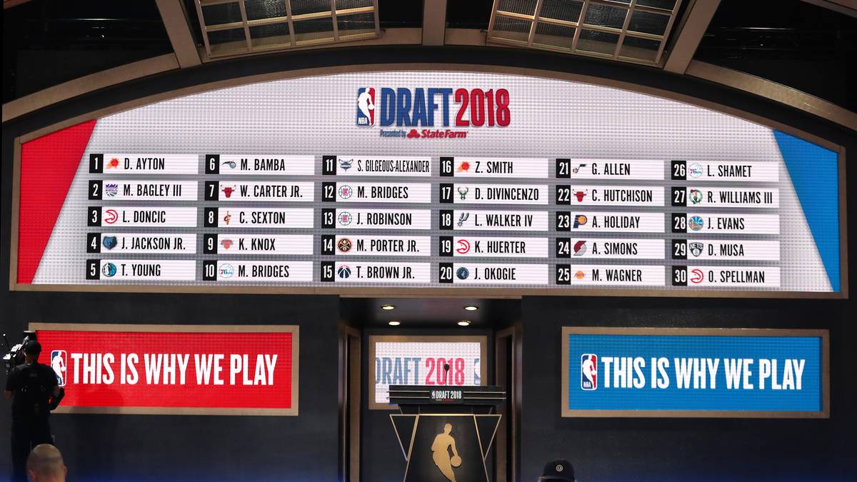 Ein Wunderkind für die Dallas Mavericks, ein Big Man als Nummer-eins-Pick: Die Teams der NBA haben sich beim Draft 2018 verstärkt. SPORT1 stellt die Top Ten und die beiden Deutschen vor