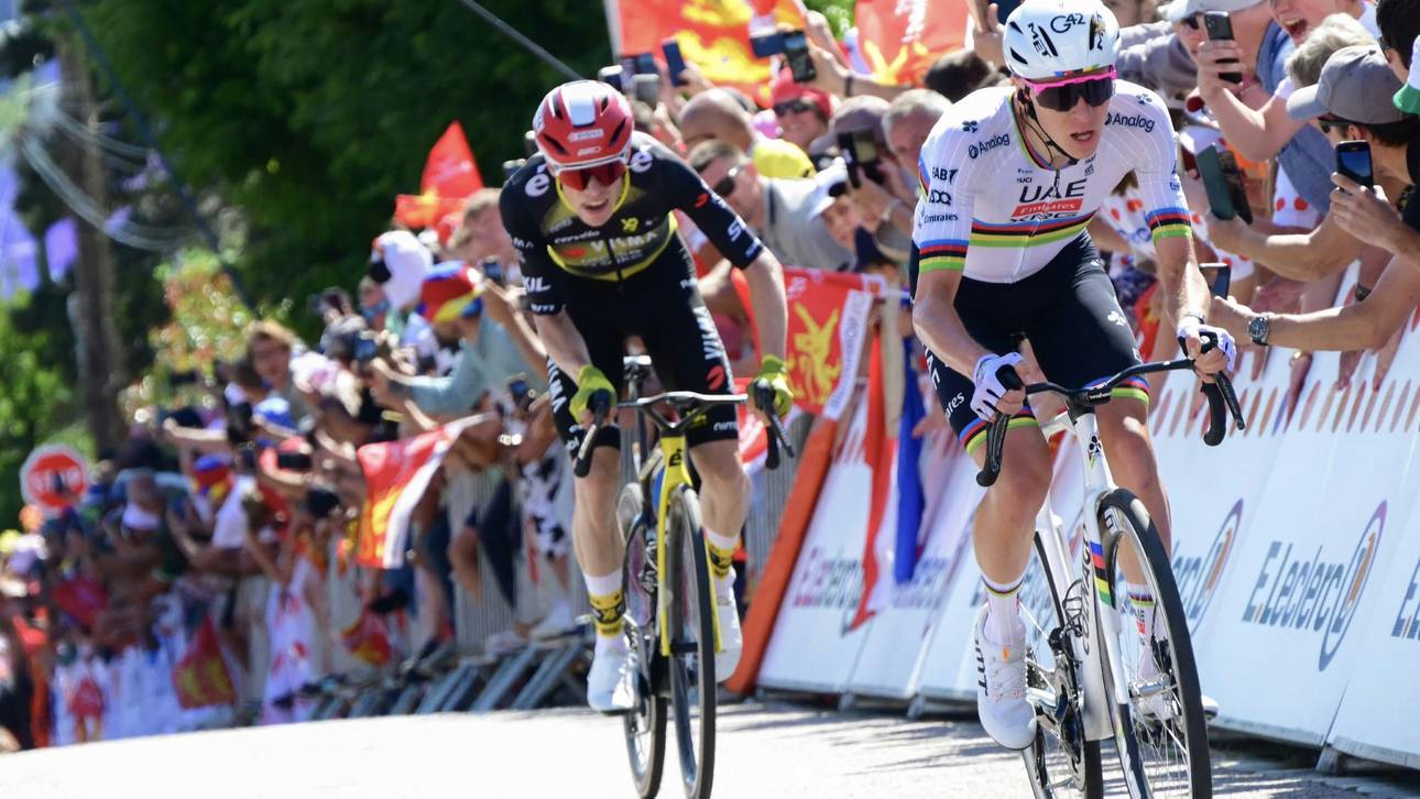 Pogacar fliegt zurück in Gelb – Lipowitz glänzt als Dritter