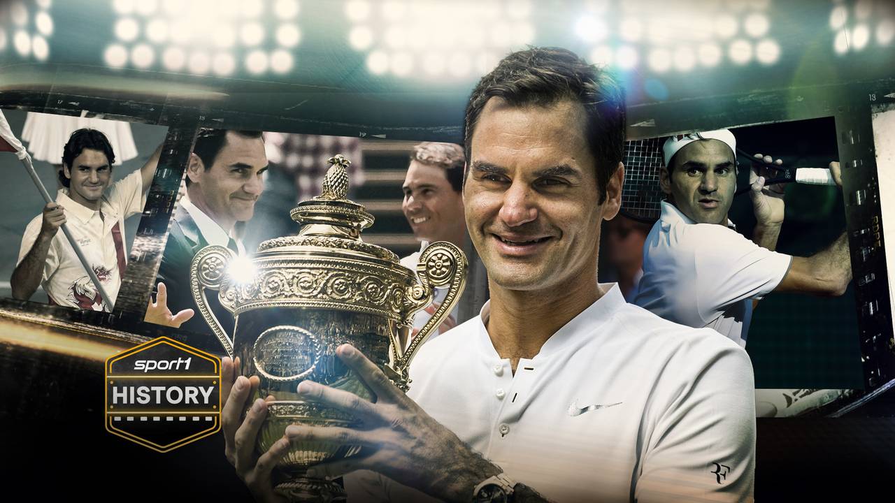 SPORT1 History über die Karriere von Tennis-Legende Roger Federer