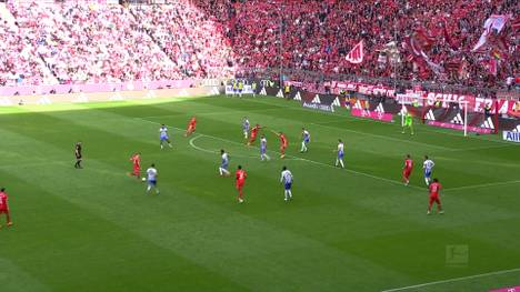 Bayern holt sich mit dem Sieg über die Hertha die Tabellenspitze zurück. Serge Gnabry erlöst sich nach zuletzt neun torlosen Spielen. Und auch Joshua Kimmich zaubert auf dem Platz endlich wieder.