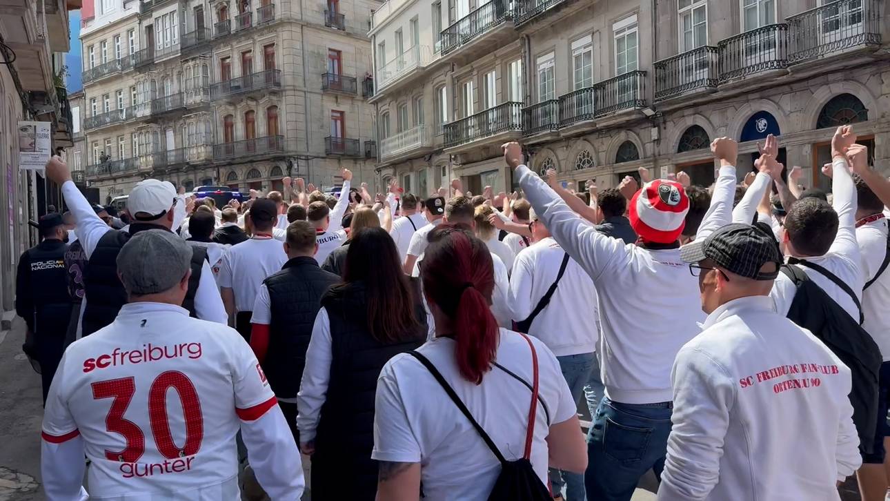 Gänsehaut! Freiburger nehmen Vigo ein
