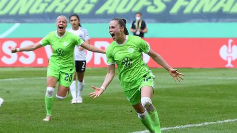 Der VfL Wolfsburg holt den siebten Pokal-Erfolg in Serie 