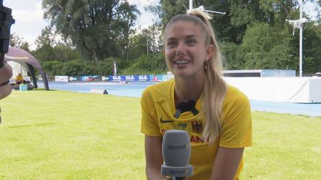 Leichtathletin Alica Schmidt geht zum ersten Mal über die 400 Meter im Einzel an den Start. Voller Vorfreude blickt sie der Europameisterschaft entgegen.