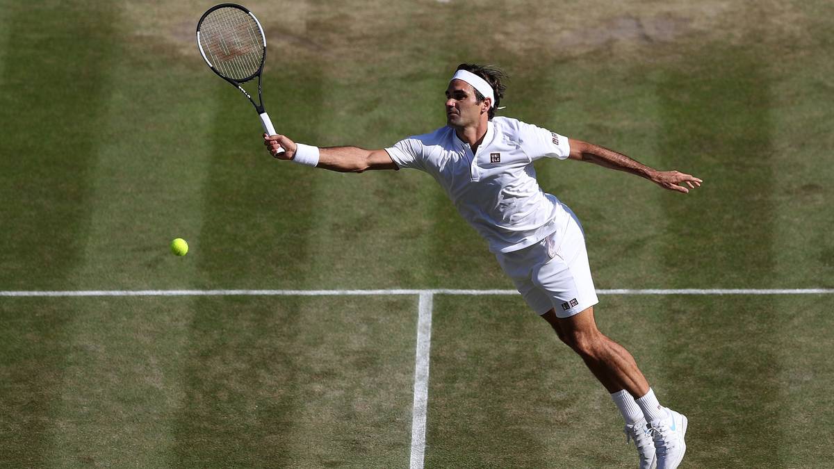 ROGER FEDERER: Den Anfang macht ein Kollege von Nadal. Federer ist mit seinen 20 Grand-Slam-Titeln und 237 Wochen in Serie an der Spitze der Weltrangliste ein Dominator im Tennis. Im Speziellen lässt sich aber seine Rasen-Bilanz hervorheben. Der Schweizer siegte acht Mal in Wimbledon, zwischen 2003 und 2007 sogar in Serie. Federer hält zudem den Rekord für die längste Siegesserie auf Rasen: Es sind 65 Spiele