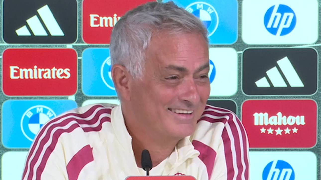 Mourinho stellt Journalisten zur Rede – und alle lachen