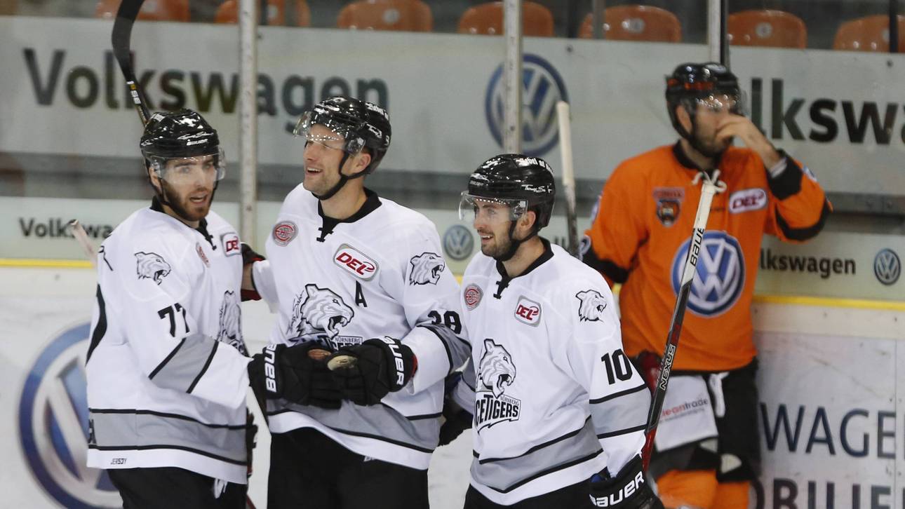 Ice Tigers sind nicht zu stoppen