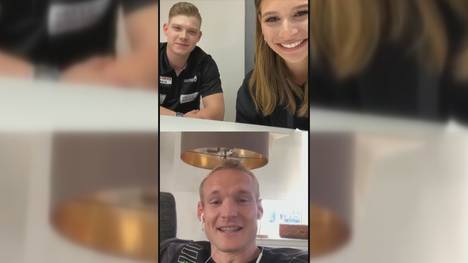 Zum Einzug von Nico Kurz in das Viertelfinale der HYLO CARE PDC Europe Super League überrascht Eintracht Frankfurt Star Sebastian Rode den Hessen und gratuliert via Instagram.