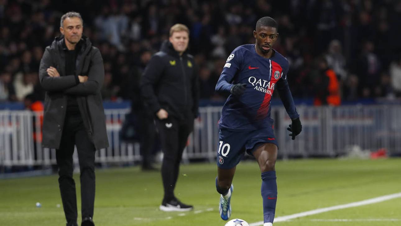 Unter Luis Enrique (l.) war Ousmane Dembélé (r.) in dieser Saison bisher eigentlich immer in der Startelf gesetzt