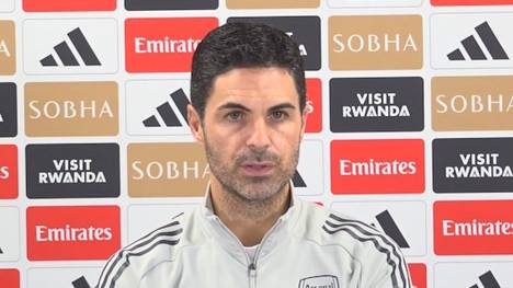 Mikel Arteta spricht über die Erwartungen, die er an seinen Stürmer Viktor Gyokeres hat. Der Trainer der Gunners ist überzeugt, dass der Schwede noch sein Potenzial ausschöpfen wird.