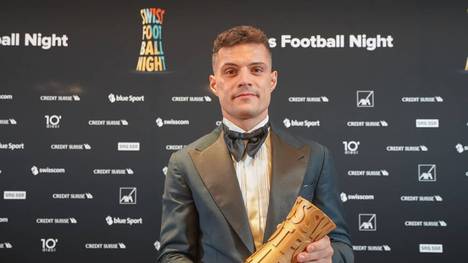 Granit Xhaka wird Schweizer Fußballer des Jahres