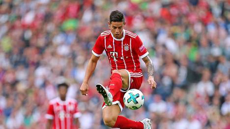 James Rodriguez beim Telekom Cup