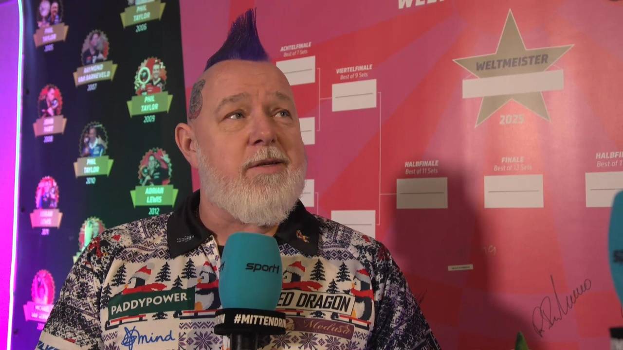 Peter Wright verrät: Das steckt hinter seinem Weihnachtsoutfit
