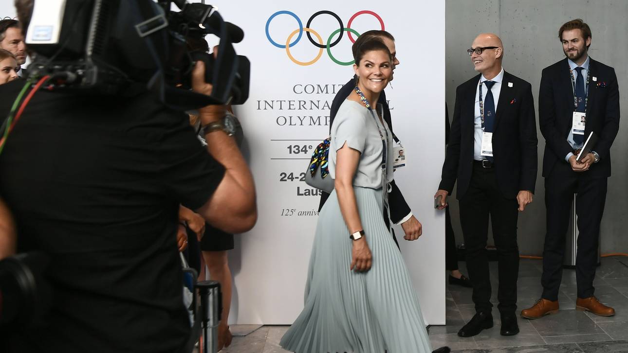 Kronprinzessin Victoria vertritt die schwedische Bewerbung