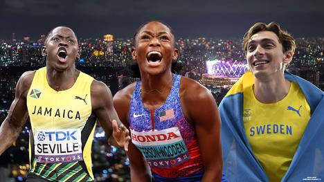 Die Leichtathletik-WM findet vom 13. bis zum 21. September in Tokio statt. Die ersten Medaillen sind bereits verteilt. Beim Hochsprung kommt es zu einem Weltrekord.
