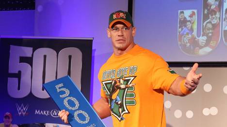 John Cena ist unter anderem bei der Make-A-Wish Foundation sehr engagiert