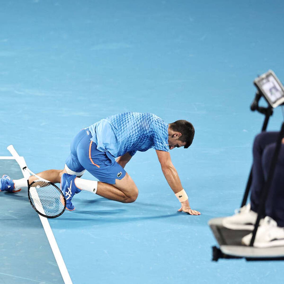 Australian Open and Novak Djokovic Verletzt oder nicht? Führt der Djoker alle an der Nase herum?