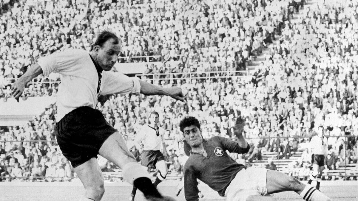 Platz 8: Uwe Seeler (43 Tore in 72 Spielen)