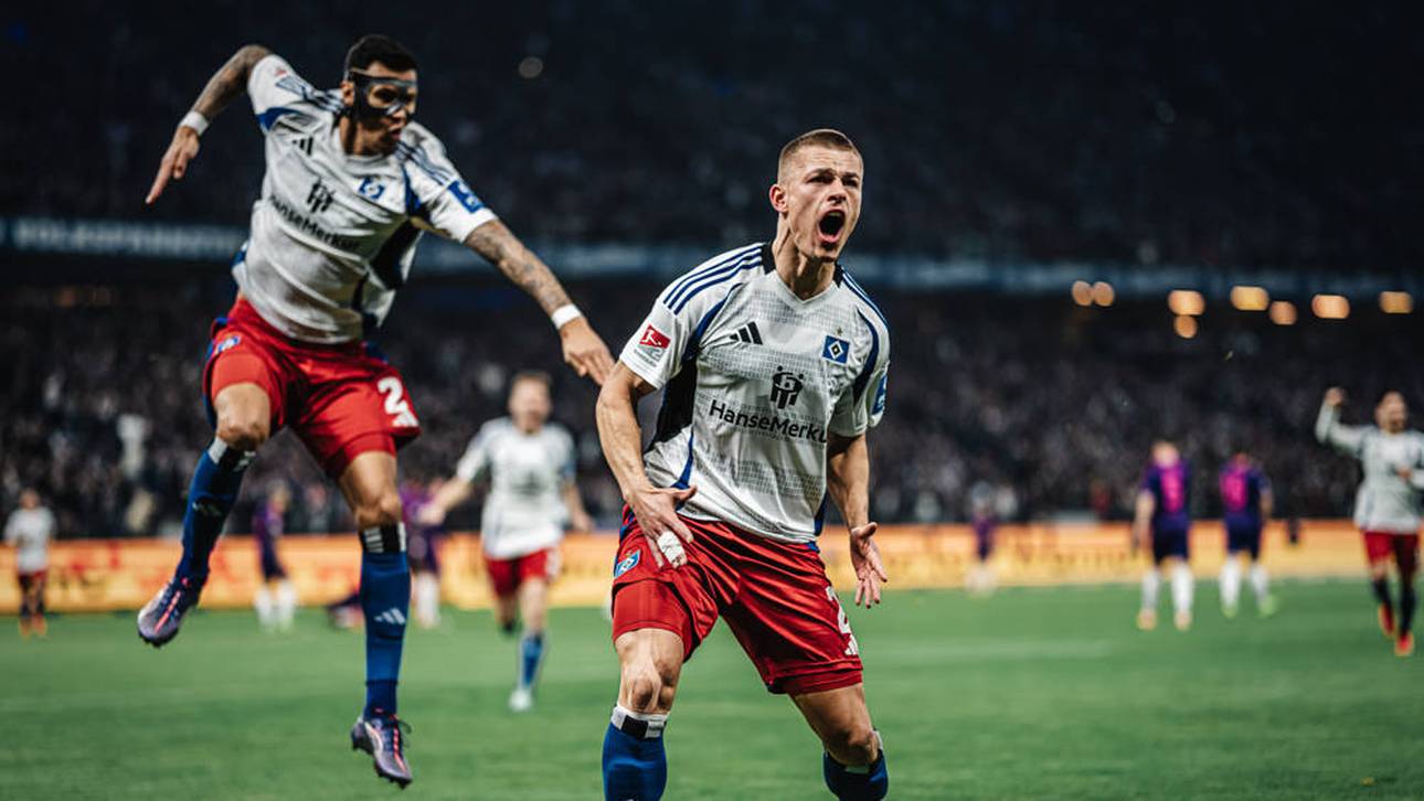 Traumtor, Gala und Spitze: HSV siegt