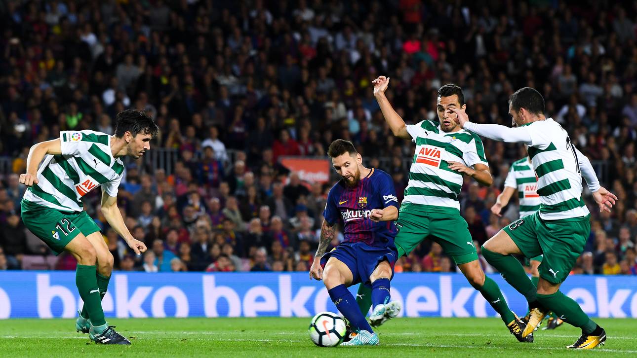 Messi-Gala bei Barcas Kantersieg