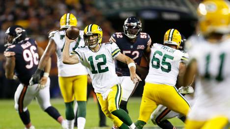 Aaron Rodgers feierte mit den Green Bay Packers den ersten Saisonsieg