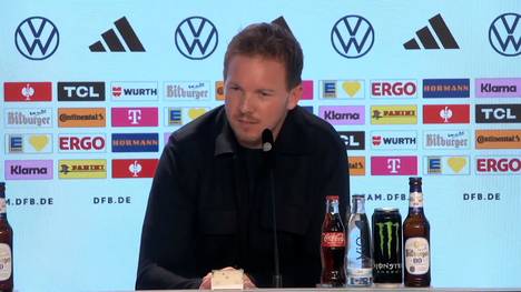 Eine Rückkehr von Manuel Neuer ins DFB-Team für die WM 2026 wird heiß diskutiert. Bundestrainer Julian Nagelsmann spricht auf der Pressekonferenz über den Torhüter.