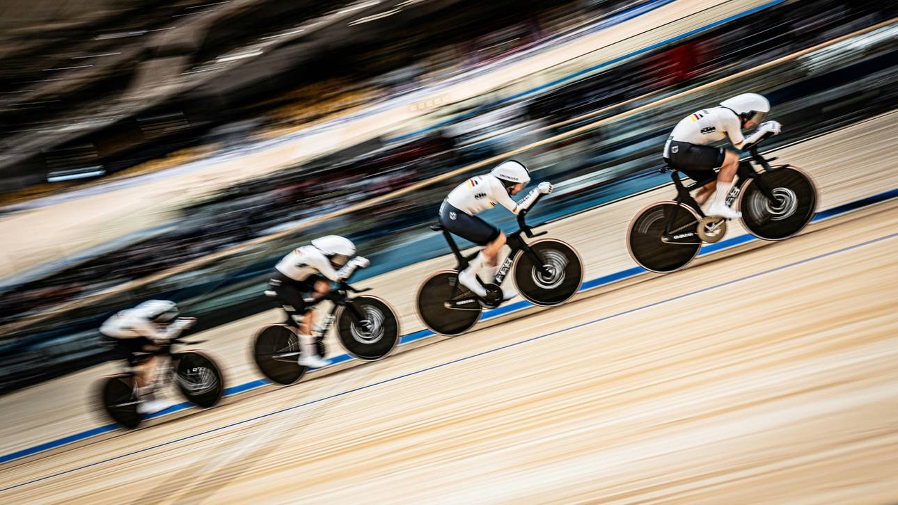 Bahnrad-WM: Frauen-Vierer gewinnt Bronze