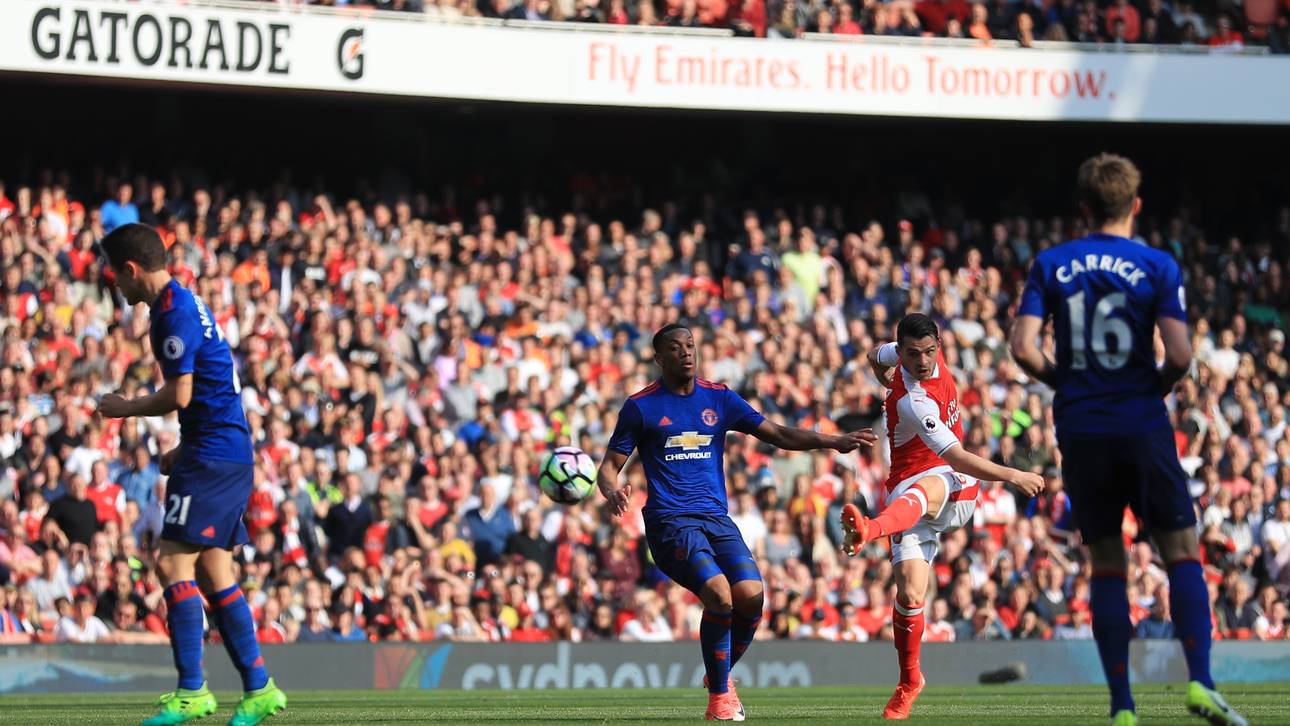 Im Video: Xhakas krummes Ding erledigt ManUnited