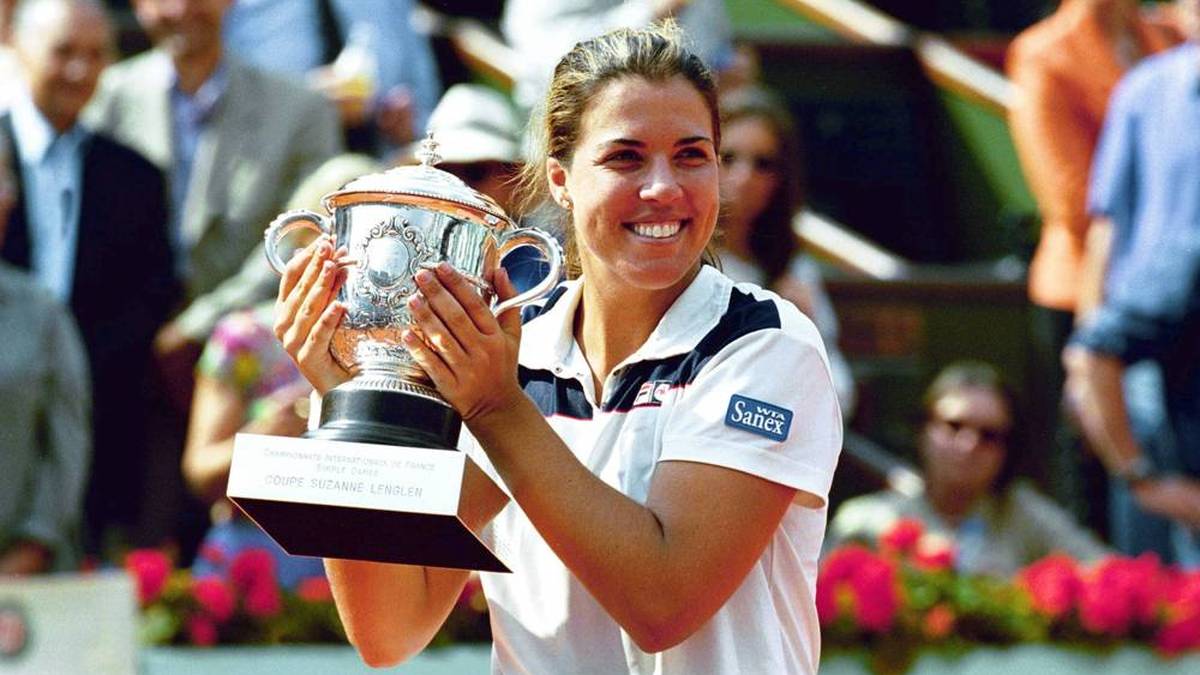 Jennifer Capriati siegte 2001 bei den French Open