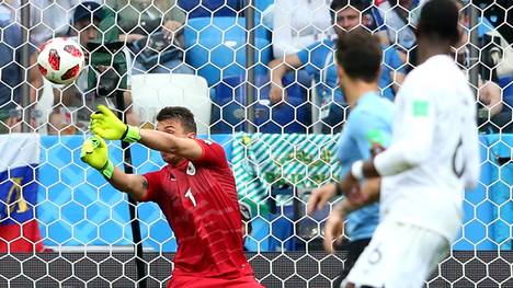 Uruguay-Torhüter Fernando Muslera patzt im Viertelfinale gegen Frankreich