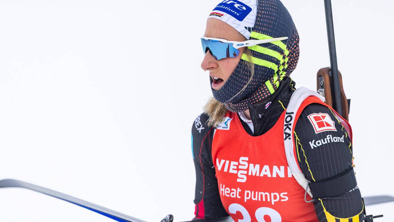 Anna Weidel brachte die deutsche Mixed-Staffel früh vom Kurs ab