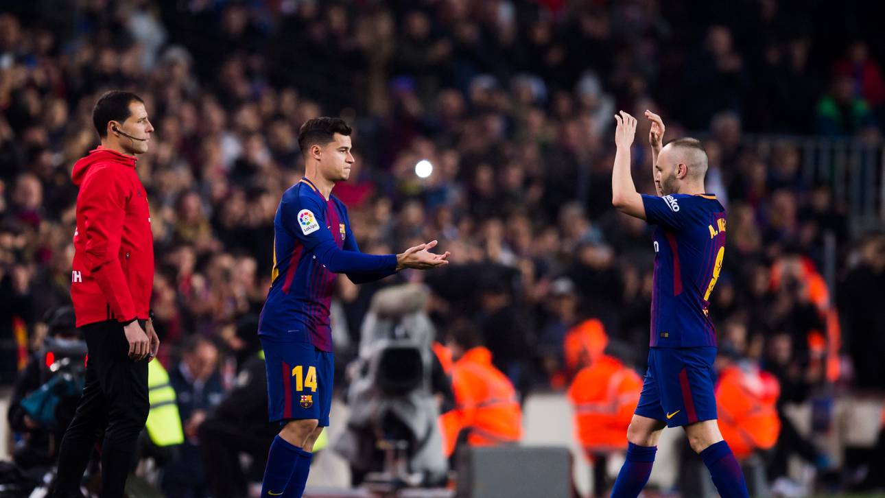 Barcelona siegt bei Coutinho-Debüt