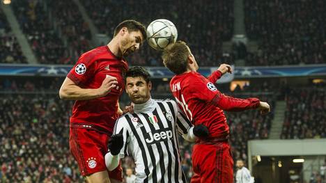 Im Achtelfinale setzte sich Bayern München gegen Juventus durch