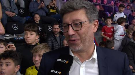 Nach einer famosen Hinrunde steht der VfB Stuttgart auf Platz drei. Präsident Claus Vogt weiß, bei wem er sich zu bedanken hat.