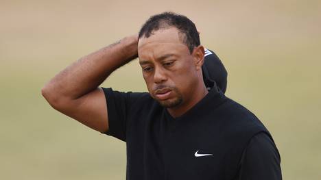Tiger Woods scheiterte bei den British Open nach zwei Runden mit 7 über Par