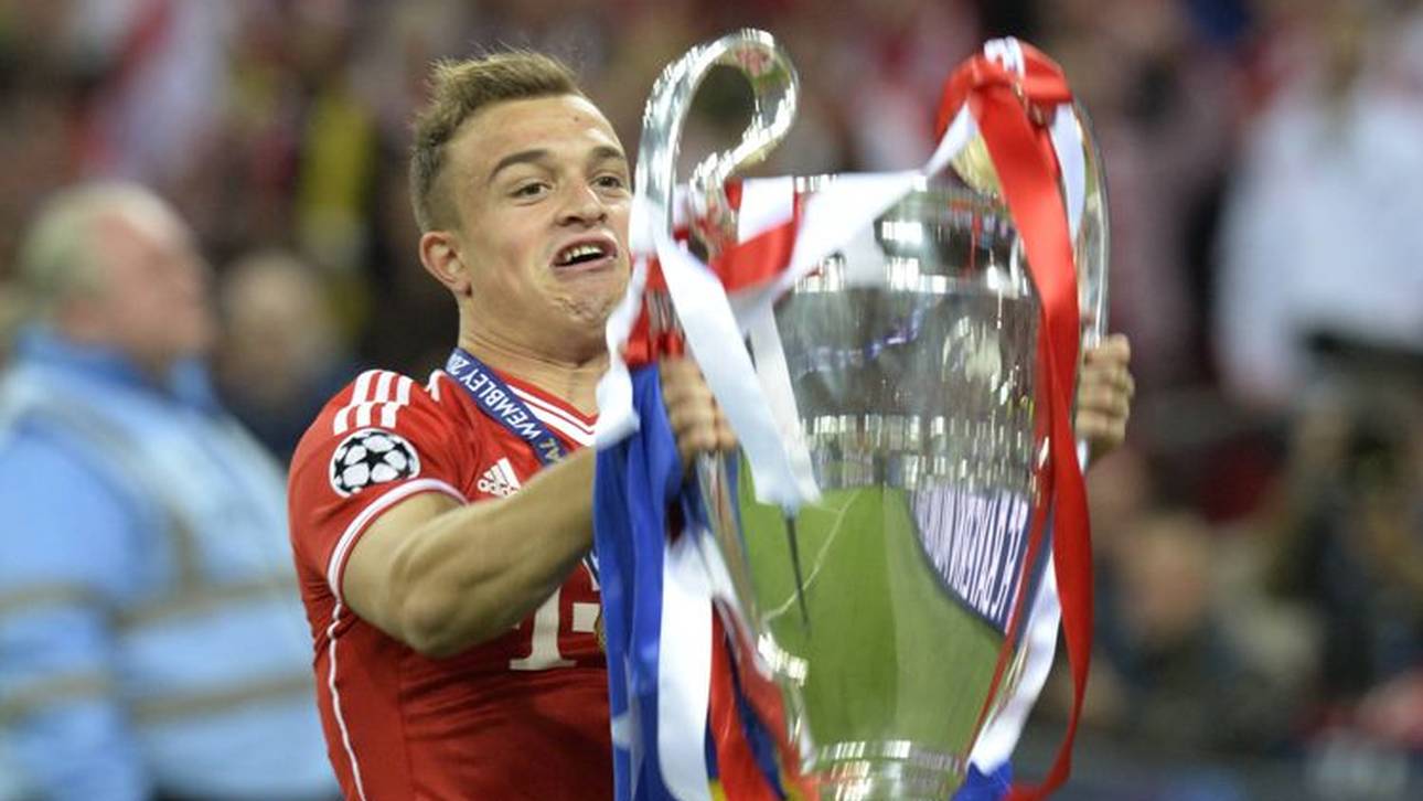 Xherdan Shaqiri holte mit dem FC Bayern 2013 das Triple