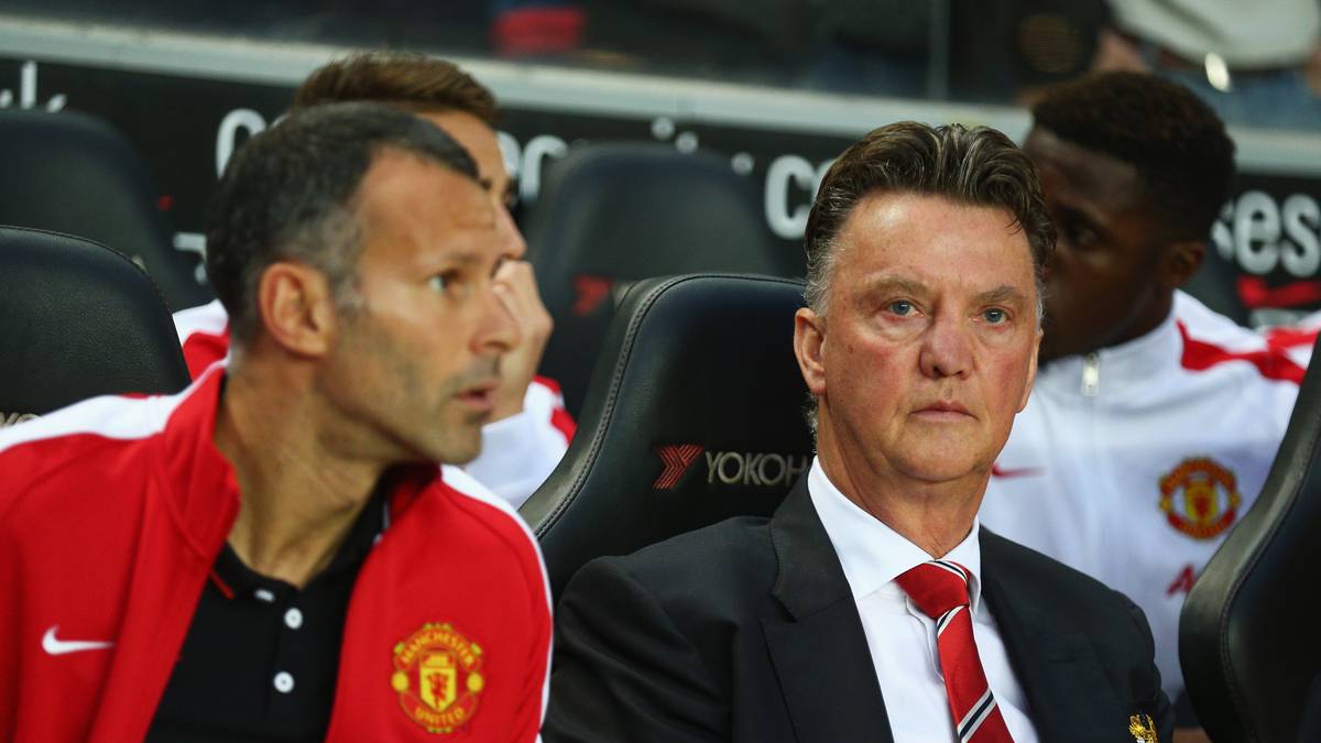 Heute ist Ryan Giggs Co-Trainer unter Teammanager Louis van Gaal