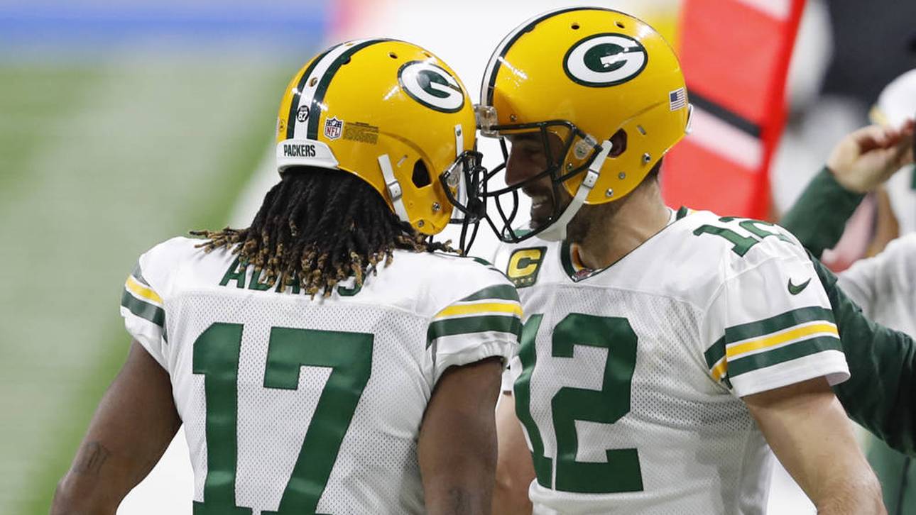 Davante Adams und Aaron Rodgers bildeten ein starkes Duo
