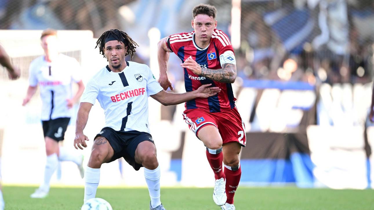 Nach der Pause souverän: HSV siegt in Verl
