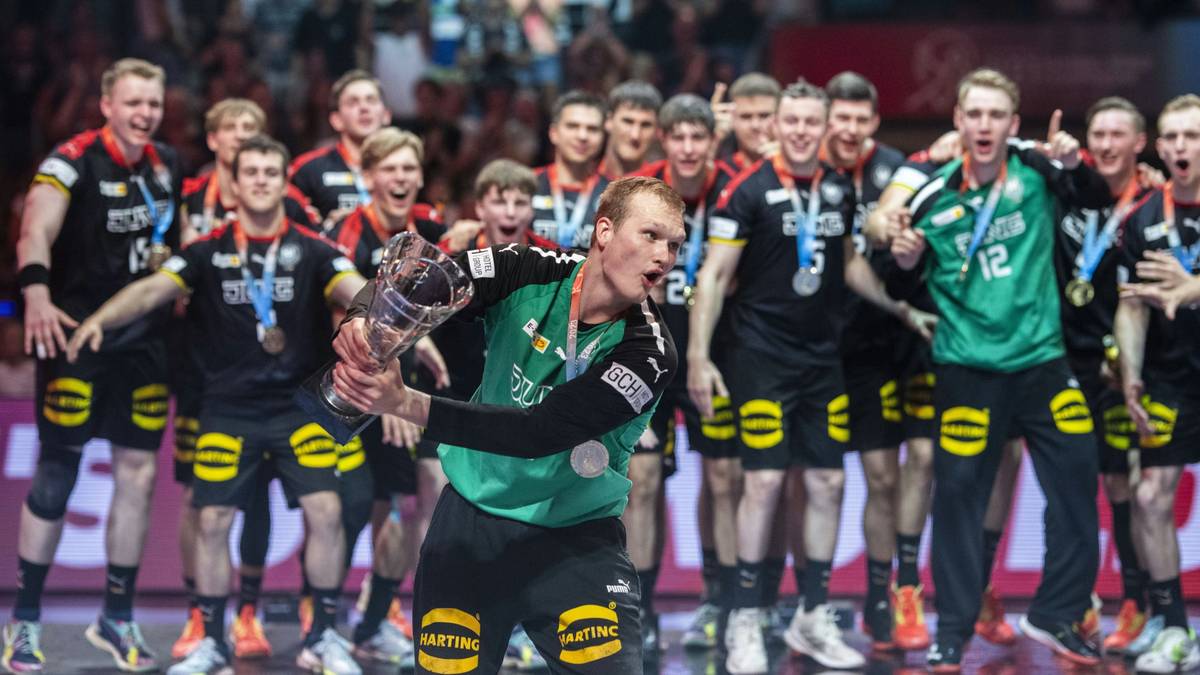 U21-Handballer feiern WM-Triumph - und schielen auf Heim-EM