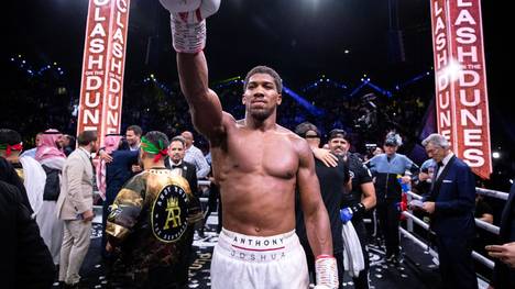 Anthony Joshua ist Weltmeister der IBF, WBA und WBO